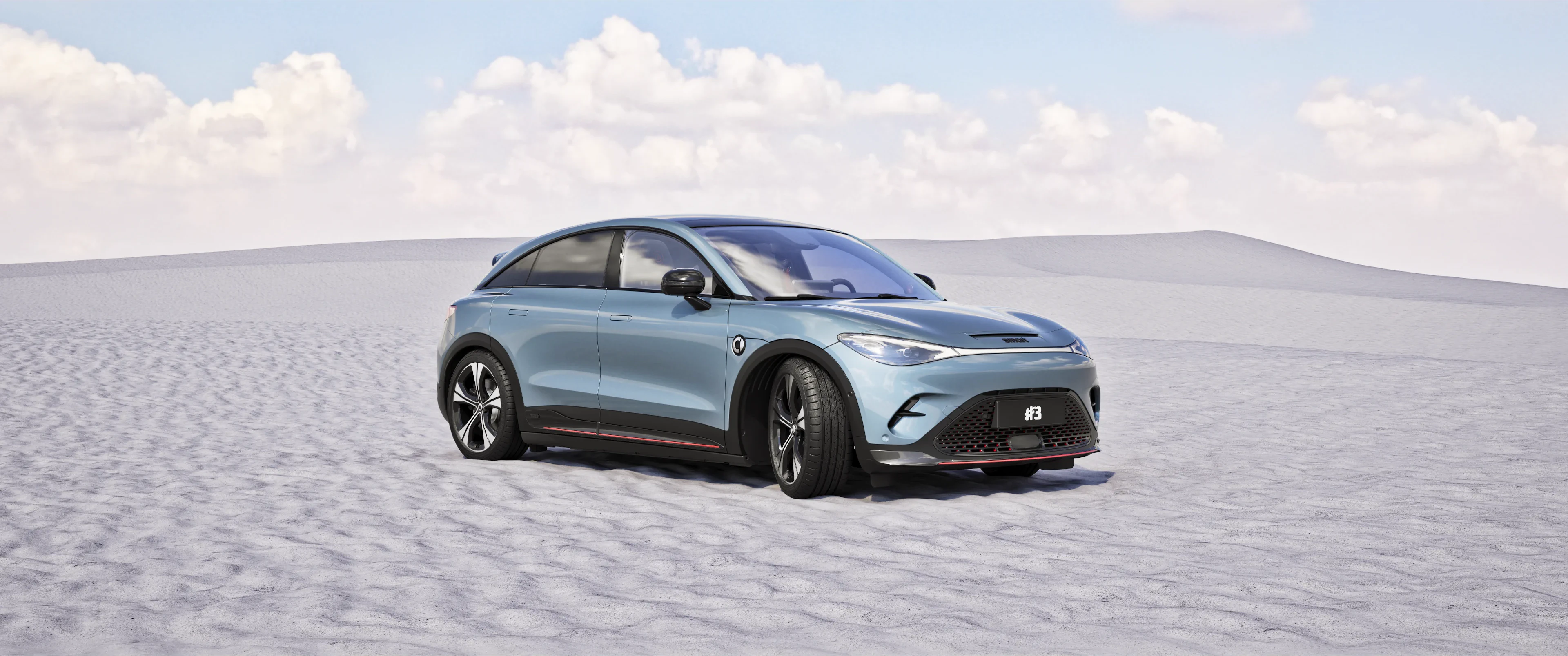 Blue Smart #3 exterior presentation study